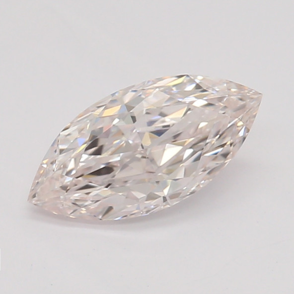 Farebný diamant markíz, very light ružový, GIA 2871040792 R2