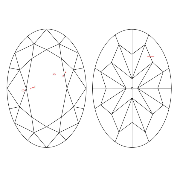 Inkluzie a cistota v prirodnom farebnom diamante oval fancy intense žltý 3.10 ct VS2 8826630238_Y6