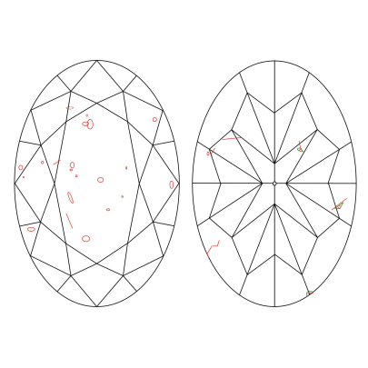 Prírodný farebný diamant s GIA certifikatom oval fancy hnedožltý 3.71 ct SI2 2828230182_Y5 2