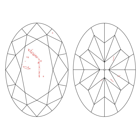 Inkluzie a cistota v prirodnom farebnom diamante oval fancy intense žltý 1.05 ct SI2 3841940033_Y6