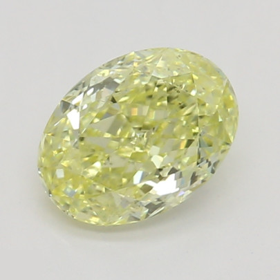 Prírodný farebný diamant s GIA certifikatom oval fancy žltý 0.51 ct SI1 5829540085_Y5
