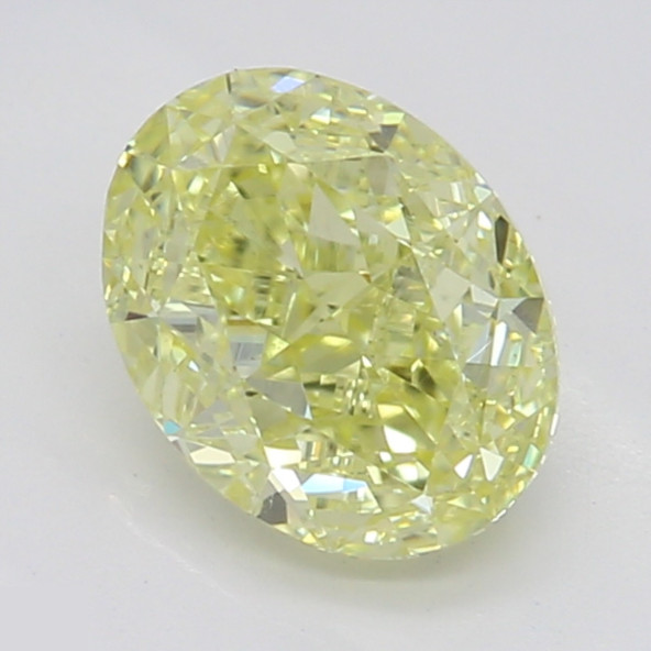 Prírodný farebný diamant s GIA certifikatom oval fancy žltý 0.65 ct SI1 1828920641_Y5