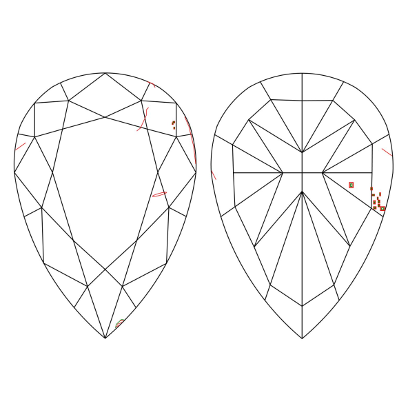Inkluzie a cistota v prirodnom farebnom diamante slza fancy žltohnedý 1.03 ct SI1 7841890037_T5