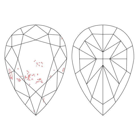 Inkluzie a cistota v prirodnom farebnom diamante slza fancy hnedožltý 1.01 ct SI2 8827550258_Y5