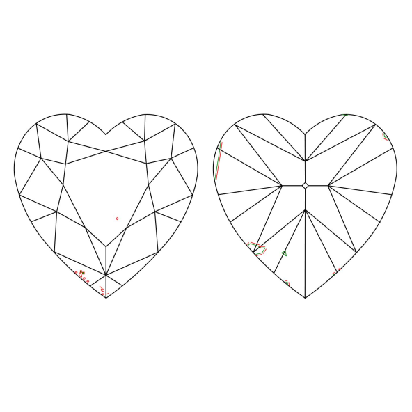 Inkluzie a cistota v prirodnom farebnom diamante srdce fancy dark tmavo žltkasto hnedý 2.20 ct VS2 1828440010_T9