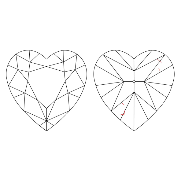 Inkluzie a cistota v prirodnom farebnom diamante srdce fancy dark tmavo hnedý 1.08 ct VS2 1841740031_T9