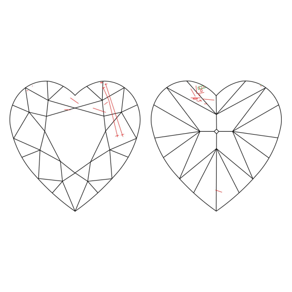 Inkluzie a cistota v prirodnom farebnom diamante srdce fancy intense žltý 1.03 ct SI1 1829090381_Y6
