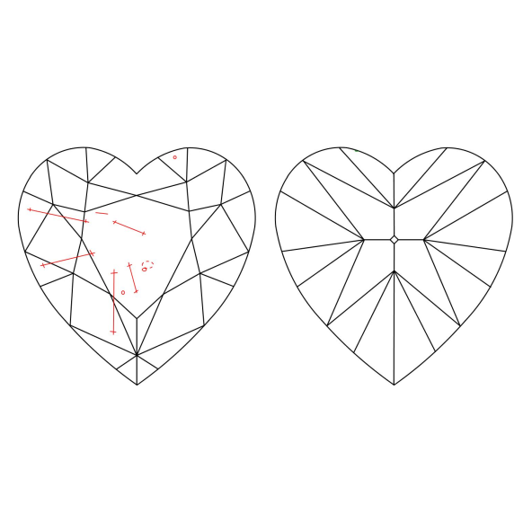 Inkluzie a cistota v prirodnom farebnom diamante srdce fancy intense žltý 1.11 ct SI2 4828750894_Y6