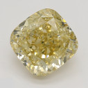 Farebný diamant cushion, fancy hnedožltý, 1,01ct, GIA