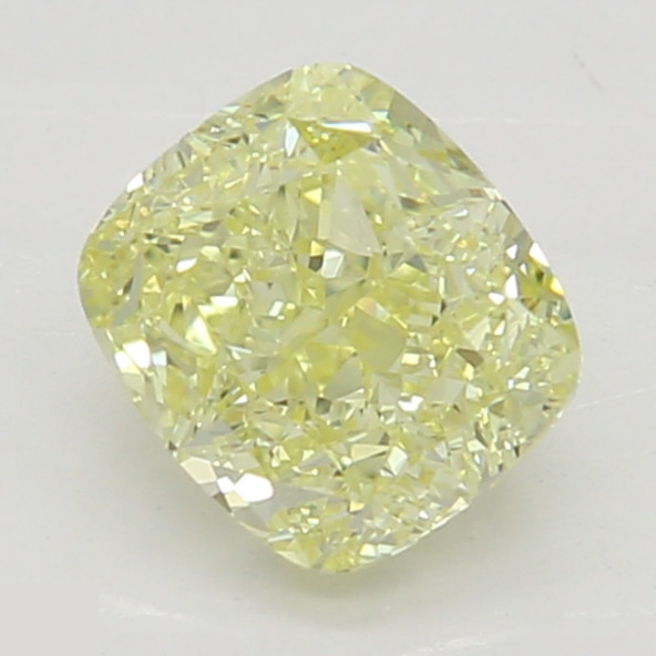 Prírodný farebný diamant s GIA certifikatom cushion fancy žltý 0.56 ct VS2 5842660135_Y5