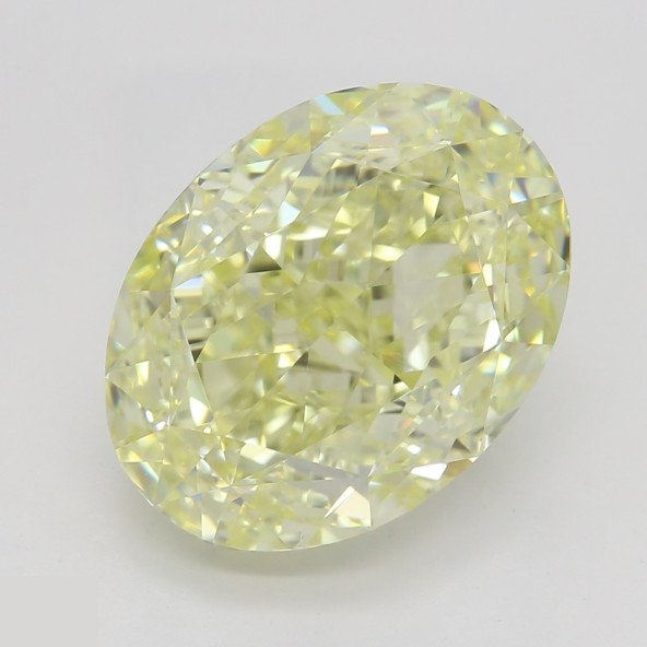 Prírodný farebný diamant s GIA certifikatom oval fancy light žltý 4.12 ct VVS2 6828460486_Y4