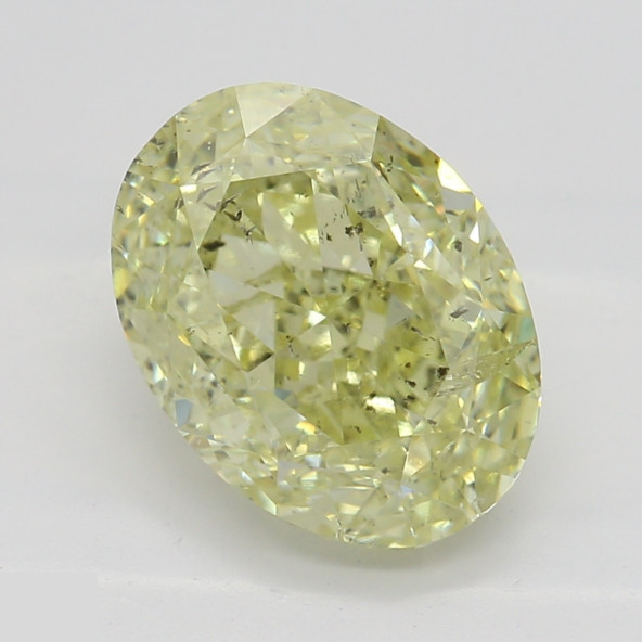 Prírodný farebný diamant s GIA certifikatom oval fancy žltý 2.07 ct I1 7828090347_Y5