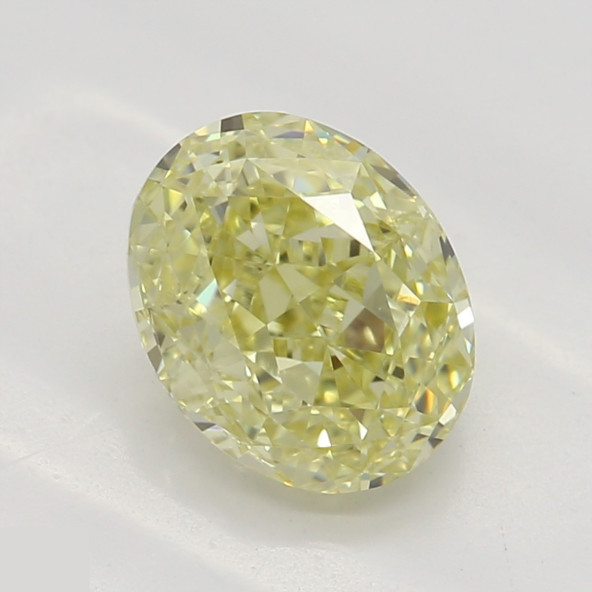 Prírodný farebný diamant s GIA certifikatom oval fancy žltý 1.02 ct VS1 6826680136_Y5