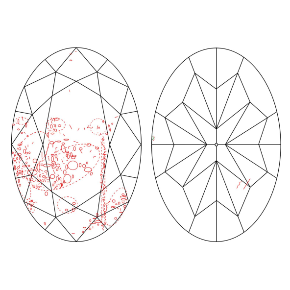 Inkluzie a cistota v prirodnom farebnom diamante oval fancy deep tmavo žltý 1.15 ct I1 3826720983_Y8
