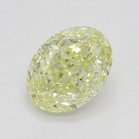 Prírodný farebný diamant s GIA certifikatom oval fancy light žltý 0.38 ct VVS1 1851540130_Y4