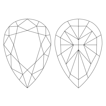 Prírodný farebný diamant s GIA certifikatom slza fancy light žltý 2.52 ct IF 7831040207_Y4 2