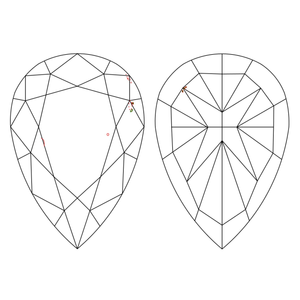 Inkluzie a cistota v prirodnom farebnom diamante slza fancy hnedožltý 1.00 ct VS1 2828800292_Y5