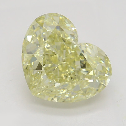 Prírodný farebný diamant s GIA certifikatom srdce fancy žltý 2.06 ct IF 9831040309_Y5