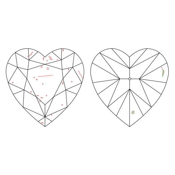 Inkluzie a cistota v prirodnom farebnom diamante srdce fancy dark tmavo hnedý 1.95 ct I1 6827750176_T9