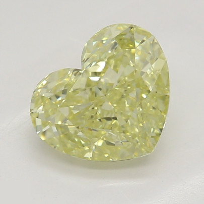 Prírodný farebný diamant s GIA certifikatom srdce fancy žltý 0.78 ct VVS1 5860330055_Y5
