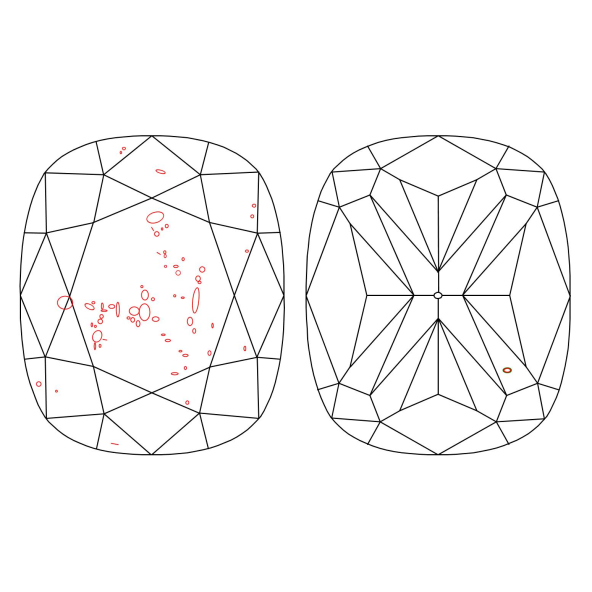 Inkluzie a cistota v prirodnom farebnom diamante cushion fancy light žltý 3.77 ct I1 6826540656_Y4