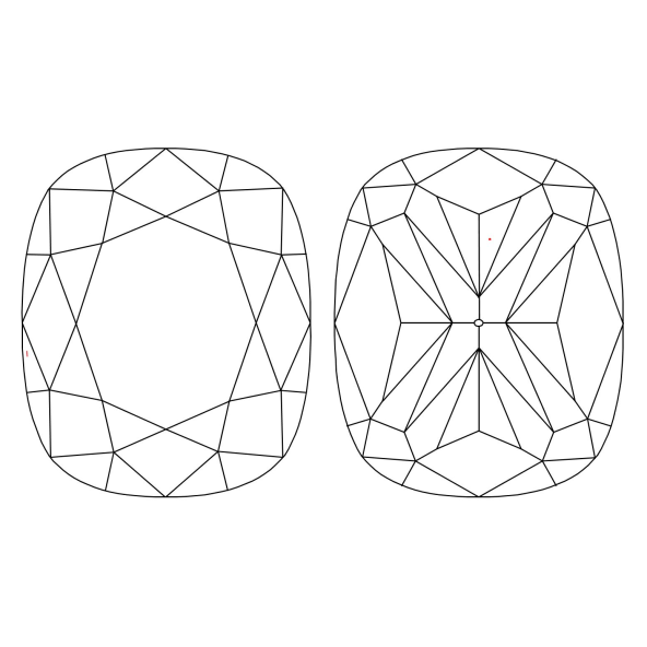 Inkluzie a cistota v prirodnom farebnom diamante cushion fancy dark tmavo hnedý 2.81 ct VS1 6828440066_T9
