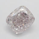 Farebný diamant cushion, fancy light ružový, 1,02ct, GIA
