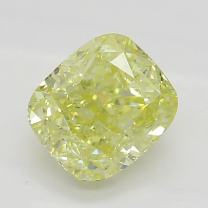 Prírodný farebný diamant s GIA certifikatom cushion fancy intense žltý 0.71 ct I1 1851520021_Y6