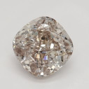 Farebný diamant cushion, fancy light ružovohnedý, 0,59ct, GIA