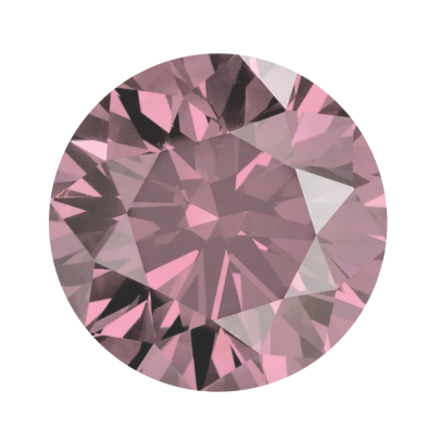 Fancy color diamant okrúhly briliant, fancy baby ružový 2 mm 0,04ct  BIRDR5RO-2