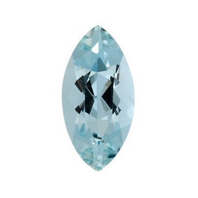 Akvamarín markíz 4 x 2 mm 0,09ct Fazetovaný AKMFBAZ-4