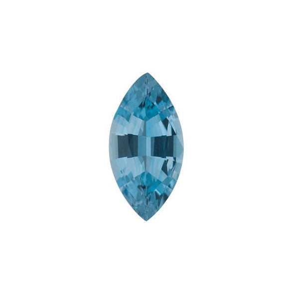 Akvamarín markíz 6 x 3 mm 0,25ct Fazetovaný AKMFAAAAZ-6