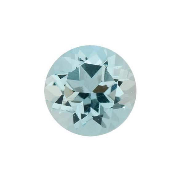 Akvamarín okrúhly 2,5 mm 0,046ct Fazetovaný AKRFBAZ-2,5