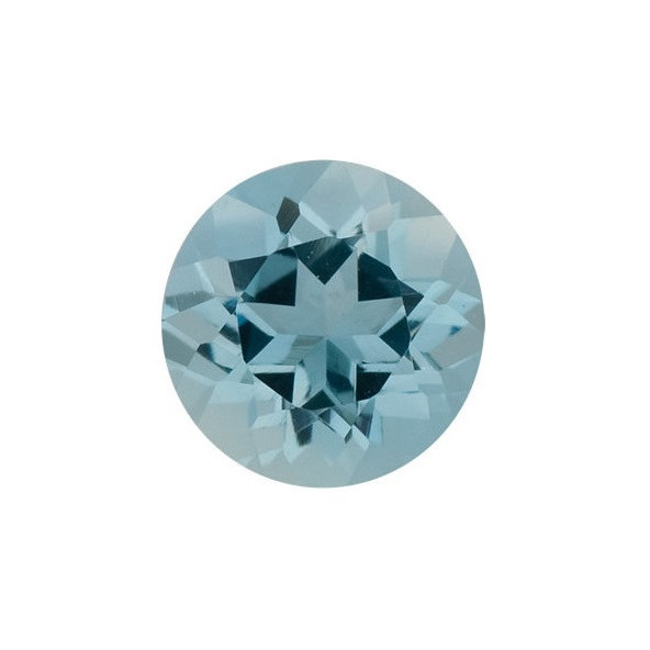 Akvamarín okrúhly 2 mm 0,026ct Fazetovaný AKRFAAZ-2