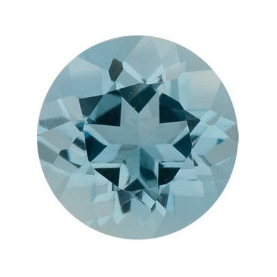 Akvamarín okrúhly 3,25 mm 0,1ct Fazetovaný AKRFAAZ-3,25