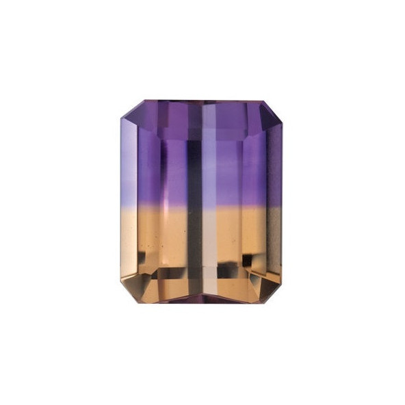 Ametrin emerald 8 x 6 mm 1,52ct Fazetovaný AEEFAAPY-8