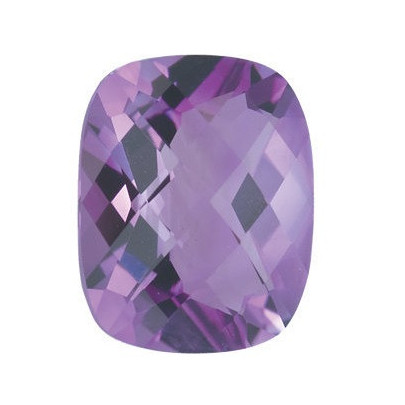 Ametyst antický cushion 10 x 8 mm 2,5ct Checkerboard cut AMUCAPU-10