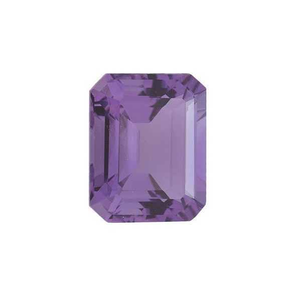Ametyst emerald 8 x 6 mm 1,52ct Fazetovaný AMEFAPU-8