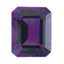 Ametyst emerald 9 x 7 mm, AA, Fazetovaný
