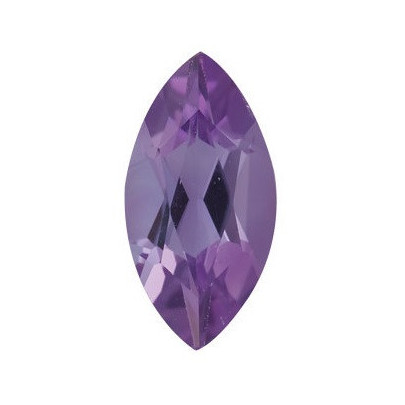 Ametyst markíz 5 x 2,5 mm 0,15ct Fazetovaný AMMFBPU-5