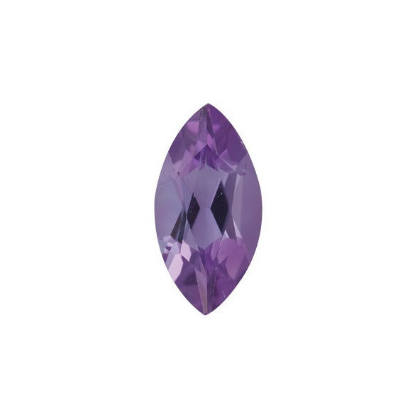 Ametyst markíz 5 x 2,5 mm 0,15ct Fazetovaný AMMFBPU-5