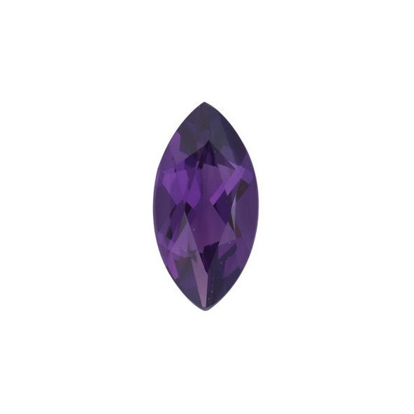 Ametyst markíz 7 x 3,5 mm 0,35ct Fazetovaný AMMFAAAPU-7