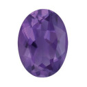 Ametyst ovál 5 x 3 mm, A, Fazetovaný