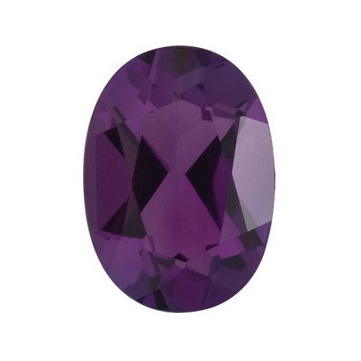 Ametyst ovál 10 x 8 mm 2,52ct Fazetovaný AMOFAAPU-10