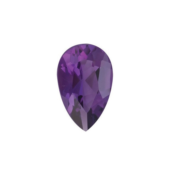 Ametyst slza 9 x 6 mm 1,26ct Fazetovaný AMXFAAPU-9