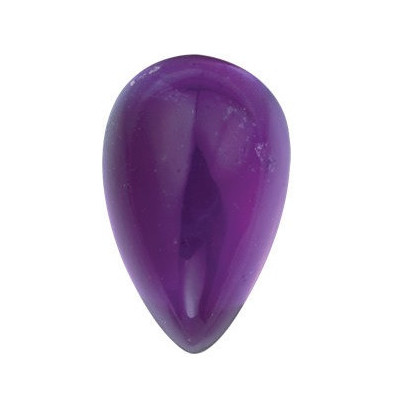 Ametyst slza 5 x 3 mm 0,47ct Kabošon AMXKAAPU-5
