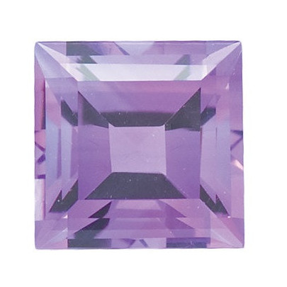 Ametyst štvorec 3 x 3 mm 0,15ct Step-cut AMPSBPU-3