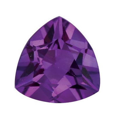 Ametyst trillion 6 x 6 mm 0,67ct Fazetovaný AMTFAPU-6