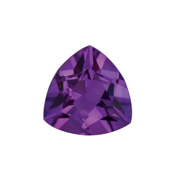 Ametyst trillion 10 x 10 mm 2,65ct Fazetovaný AMTFAPU-10