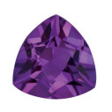 Ametyst trillion 10 x 10 mm, A, Fazetovaný